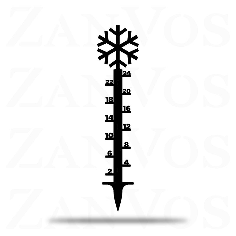 Snow Stake Gauge