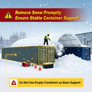 40x40x13 ft Container Shelter with Closed Back Panel by Chery Industrial