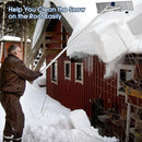 5-20 Feet Extendable Aluminum Snow Roof Rake with Wheels Handle by LJGDeals