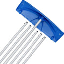 Snow Roof Rake with 24 Inch Wide Blade and Wheels by LJGDeals