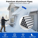 Snow Roof Rake with 24 Inch Wide Blade and Wheels by LJGDeals
