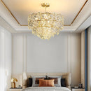 Snowflake Diamond Glass Chandelier