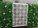 Snowy White Artificial Vertical Garden Green Wall Panel 40×40in 11 SQ FT – UV Resistant – Commercial Grade