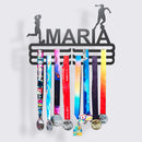 Personalized Soccer Medal Hanger