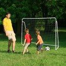 Soccer Goal for Backyard with Heavy Duty Frame and Ground Stakes by LJGDeals