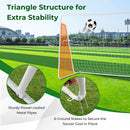 Soccer Goal for Backyard with Heavy Duty Frame and Ground Stakes by DirectDeals