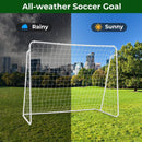 Soccer Goal for Backyard with Heavy Duty Frame and Ground Stakes by LJGDeals