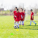 8' x 6' Soccer Goal with Ground Stakes and Soccer Cones