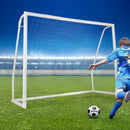 8' x 6' Soccer Goal with Ground Stakes and Soccer Cones by LJGDeals
