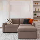 Wall Bed with Sofa by Inovabed