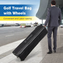Soft-Sided Golf Travel Bag with Wheels by LJGDeals