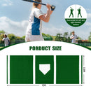 Softball Pitching Mat 10 x 3 Feet Softball Training Aid by LJGDeals