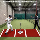 Softball Pitching Mat 10 x 3 Feet Softball Training Aid by LJGDeals
