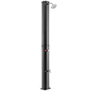 7.5 Feet 15.9 Gallon Solar Heated Outdoor Shower with Shower Head-Black by LJGDeals