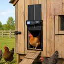 Solar Powered Automatic Chicken Coop Door with Remote Control by LJGDeals