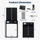 Solar Powered Automatic Chicken Coop Door with Remote Control by DirectDeals