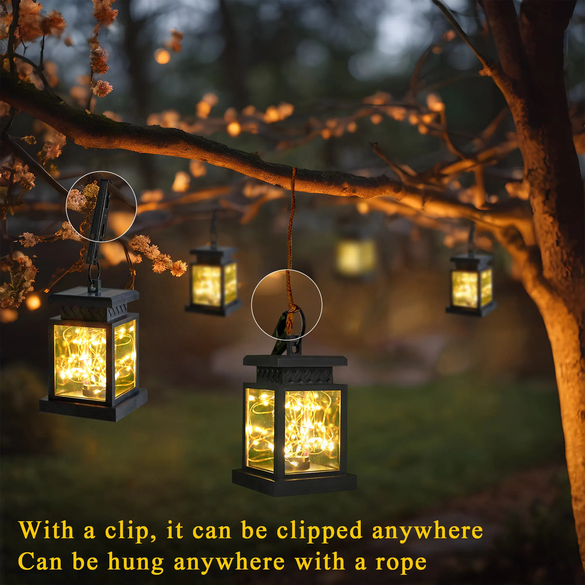 Set of 2 Solar Lantern Lights, photo 10 of 11