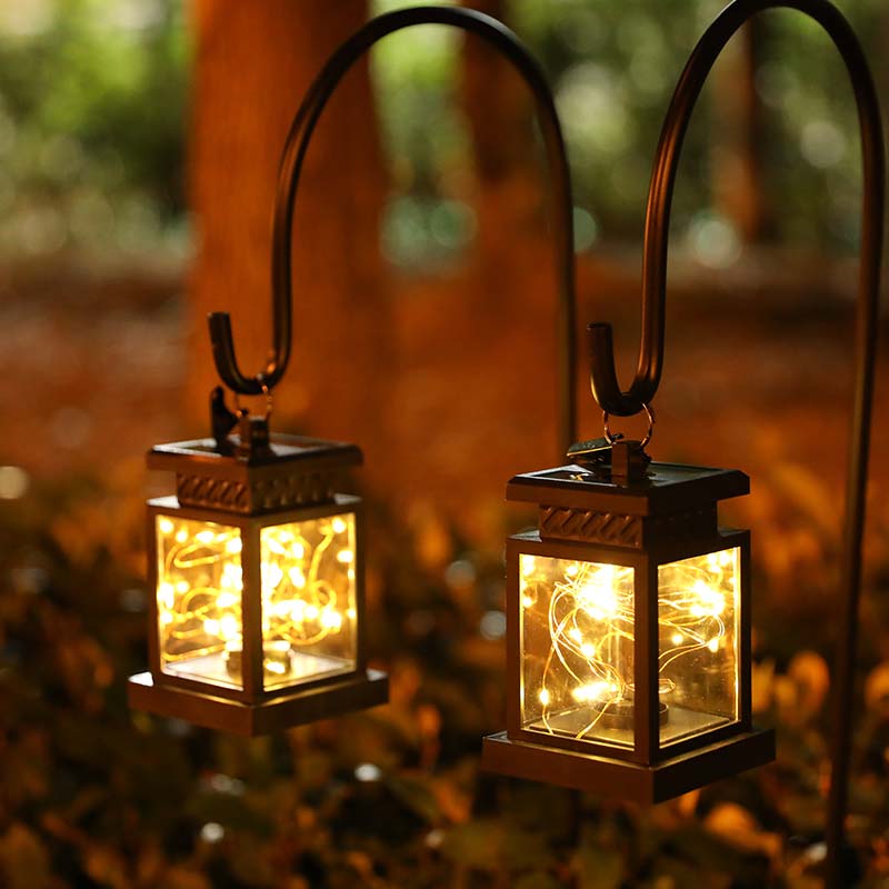 Set of 2 Solar Lantern Lights, photo 2 of 11