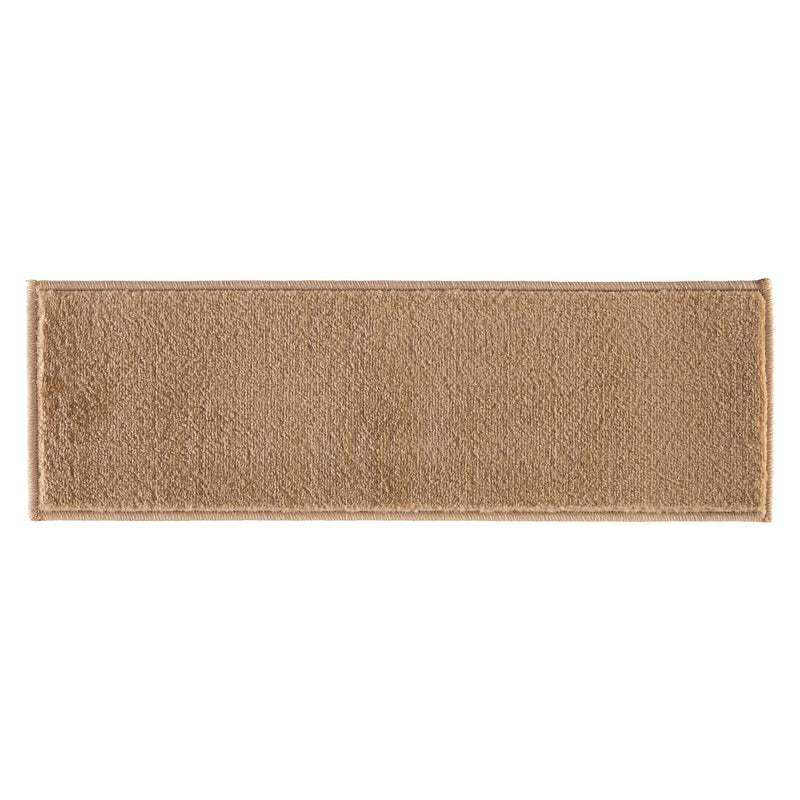 Stair Treads Rug 9"x28" Solid Collection | Beige
