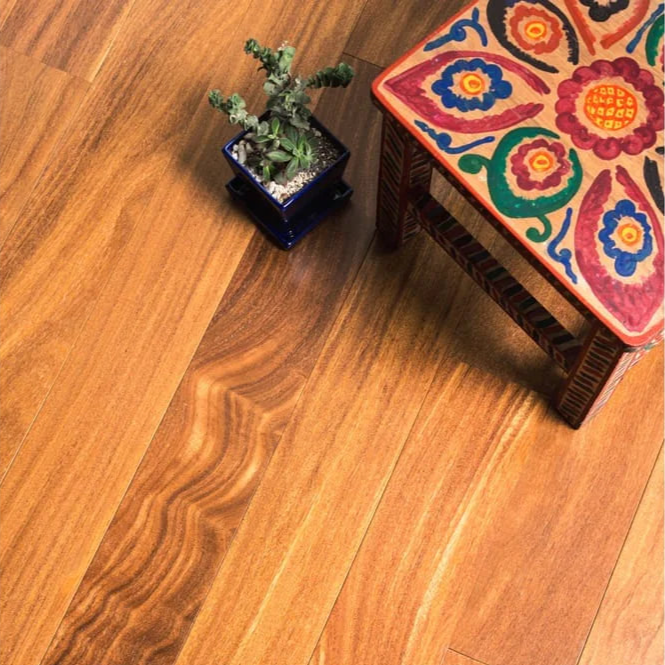 Brazilian Teak Smooth Solid Hardwood 3/4" x 3.25" Premiere Cumaru Flooring - Natural