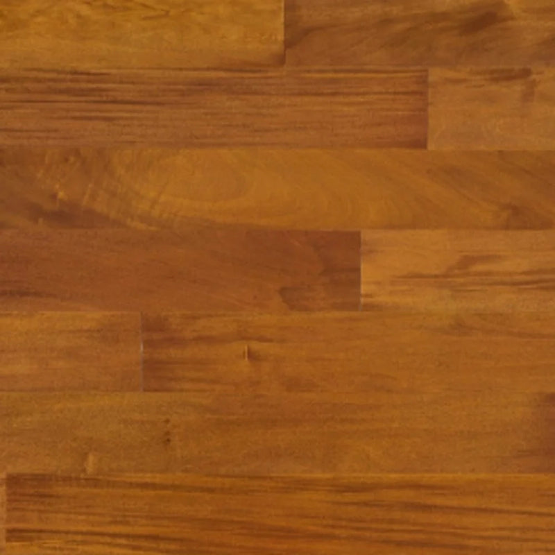 Golden Teak Smooth Solid Hardwood 3/4" x 5" Premiere Garapa Flooring - Sunset