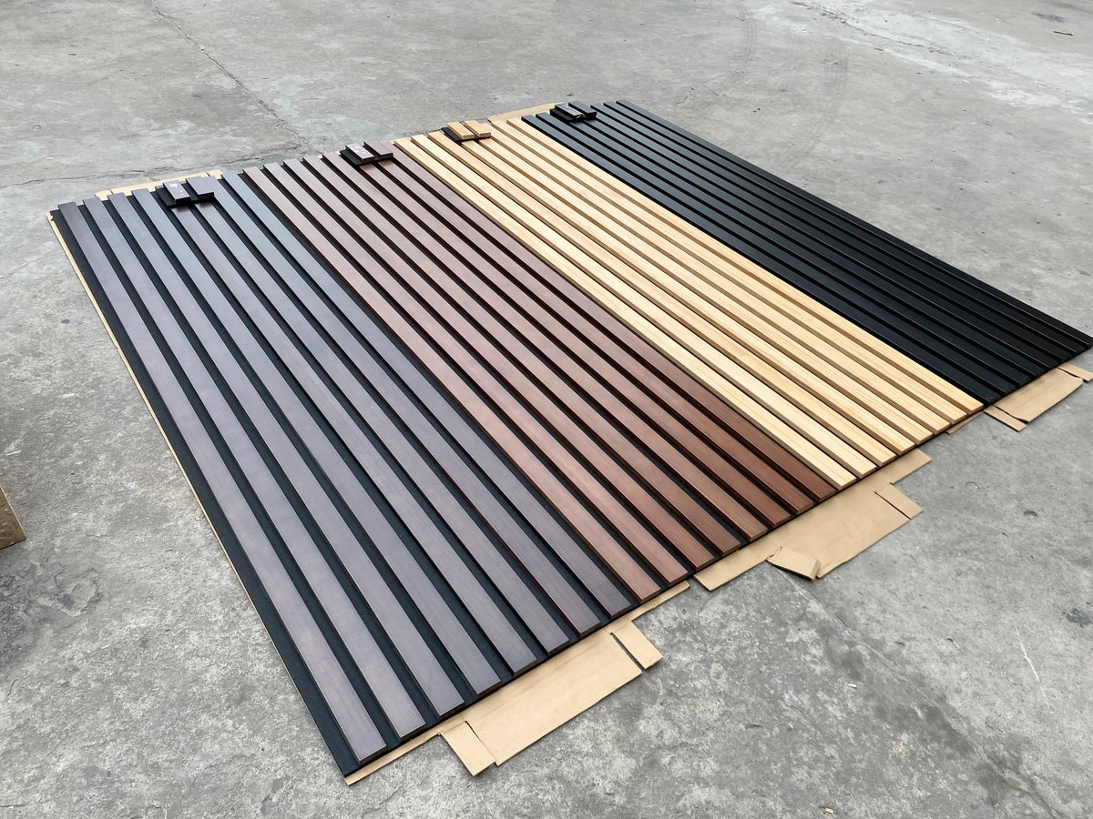 Solid Wood Acoustic Slat Wall Panels (Broad Strip), photo 3 of 31