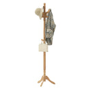 Solid Wood Hall Tree with 11 Hooks and 3 Height Options for Entryway by LJGDeals
