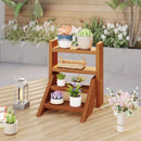 Solid Wood Plant Stand for Flowerpots and Succulents by LJGDeals