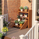 Solid Wood Plant Stand for Flowerpots and Succulents by LJGDeals