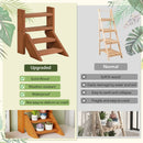 Solid Wood Plant Stand for Flowerpots and Succulents by LJGDeals