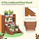Solid Wood Plant Stand for Flowerpots and Succulents by LJGDeals