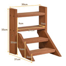 Solid Wood Plant Stand for Flowerpots and Succulents by LJGDeals