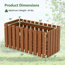 Solid Wood Raised Garden Bed for Flower and Vegetable by LJGDeals
