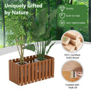Solid Wood Raised Garden Bed for Flower and Vegetable by LJGDeals