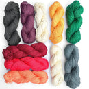 Hand Dyed Cotton Yarn Solid Colored | DK Weight 100 Grams, 200 Yards, 4 Ply by Revolution Fibers