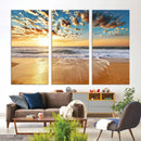 Soothing Sunset on Calm Beach