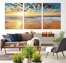 Soothing Sunset on Calm Beach