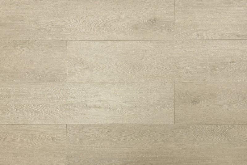 Sophisticate Beige Micro Bevel Matte 9.25"x60" Waterproof Laminate Flooring 12mm - Linea