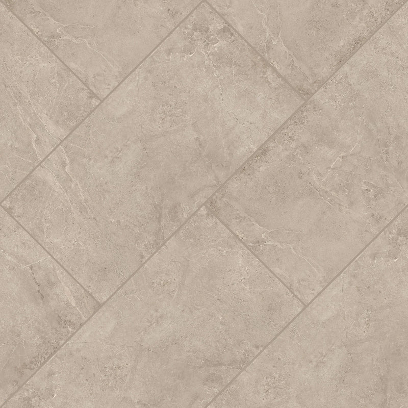 MSI Soreno Taupe Matte Porcelain Wall and Floor Tile