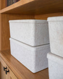 The Sculpted Bin - XL with Lid | Set of 3 by SortJoy