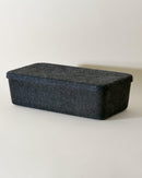 The Sculpted Bin - Long with Lid | Set of 3 by SortJoy