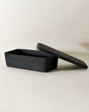 The Sculpted Bin - Long with Lid by SortJoy