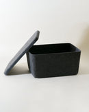 The Sculpted Bin - Wide with Lid | Set of 3 by SortJoy