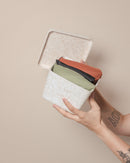 The Sculpted Bin - Petite with Lid by SortJoy