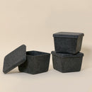 The Sculpted Bin - Petite with Lid | Set of 3 by SortJoy