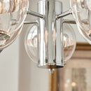 Space Ball Glass Chandelier