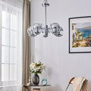 Space Ball Glass Chandelier