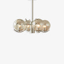 Space Ball Glass Chandelier