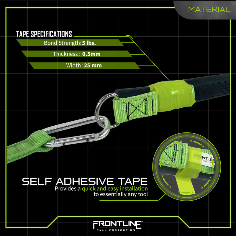 Frontline ACQW12 ToolGrip Quick Wrap Anchoring Tool Tape 12'