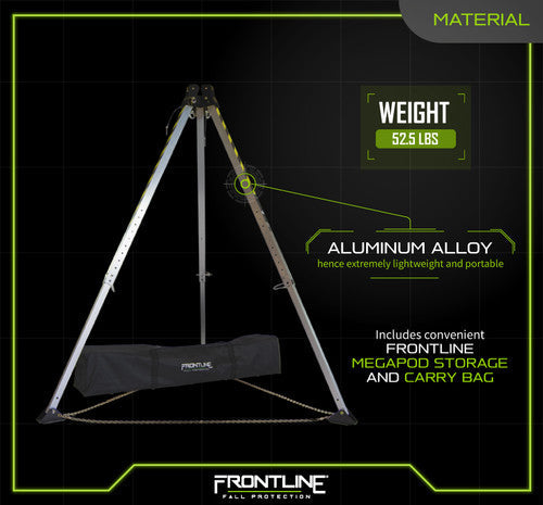 Frontline TAN10 MEGApod 10' Aluminum Tripod